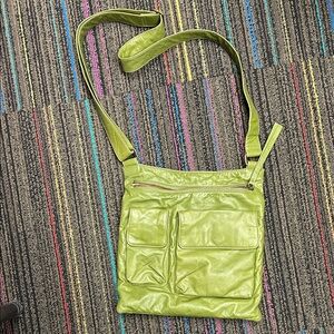 HOBO Lime Green Crossbody Bag